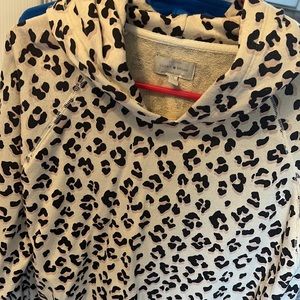 Very cute cheetah print hoodie. Wore once.